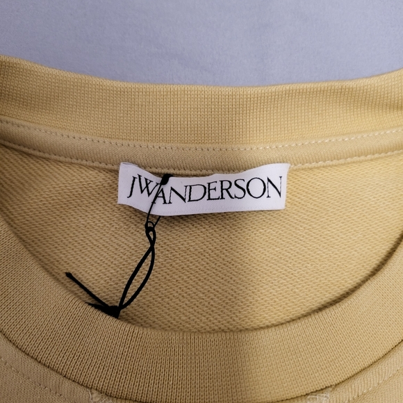 JW ANDERSON Checkered Sleeve Swaetshirt - Picture 6 of 8